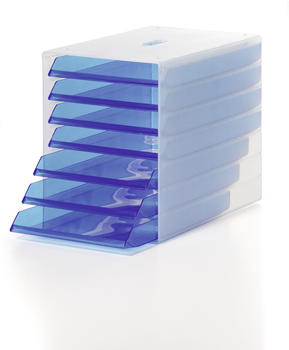 DURABLE Idealbox blau transparent (1712000540)