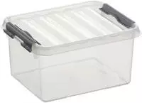 Sunware - Aufbewahrungsbox 2l Transparent 20 X 15 X 10 Cm Boxen, K&ouml;rbchen & Kisten