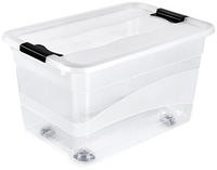 keeeper Aufbewahrungsbox "Konrad" in Transparent - 52 l