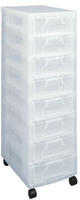 Really Useful Box DT1021B, Really Useful Box Aufbewahrungsbox transparent,...