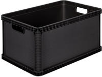 La-ka-pe Moderne Transportbox Grau Graphit 64l