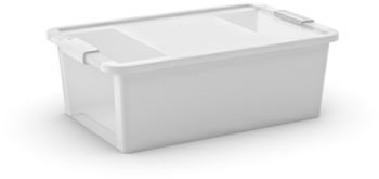 KIS BI Box M 55x35x19cm weiß/transparent