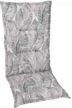 GO-DE Sesselauflage hoch 120x50cm Mischgewebe Hellgrau GO-DE Sesselauflage hoch 120x50cm Mischgewebe Hellgrau