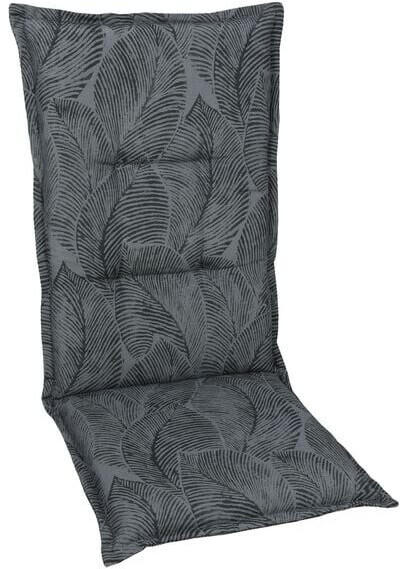 GO-DE Sesselauflage hoch 120x50cm Mischgewebe Dunkelgrau