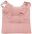 Jemidi chair cushion with ribbon rose