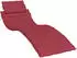 vidaXL Sonnenliegen-Auflage 186x58x3cm Oxford-Gewebe Weinrot (314167)
