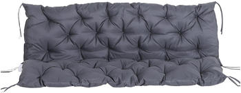 Outsunny Bankauflage 150x98x8 cm Dunkelgrau