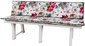 Kettler Auflage Gartenbank Elba 2-teilig 150cm KETTtex Blumen