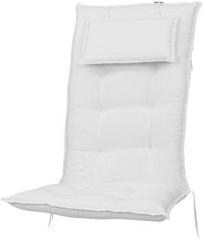 Kettler Auflage Hochlehner Marbella 121x50x8cm KETTtex weiß