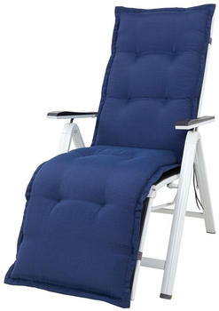 Kettler Auflage Relaxliege Florence 170x50x8cm KETTtex dunkelblau