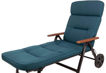 Kettler Auflage Rollliege Alicante extrabreit 200x65x9cm Olefin KETTtex petrol