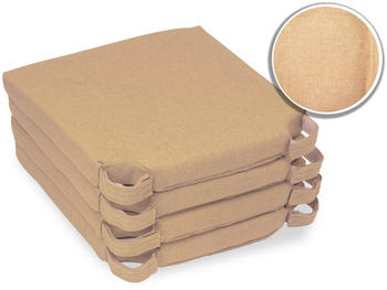 MC.Sammler chair cushion set of 4 with closure