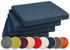 sunnypillow Chair cushion set of 4 40x40x5 cm