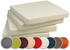 sunnypillow Chair cushion set of 4 40x40x5 cm