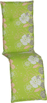 beo Saumenauflage für Relaxstühle - Börde - Blumenranke auf apfelgrünem Hintergrund M044 (130820)