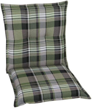 GO-DE Sesselauflage nieder 100x50cm Polyester Grün