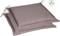 GO-DE Sitzkissen "Dora" 2er Set, 45x47 cm