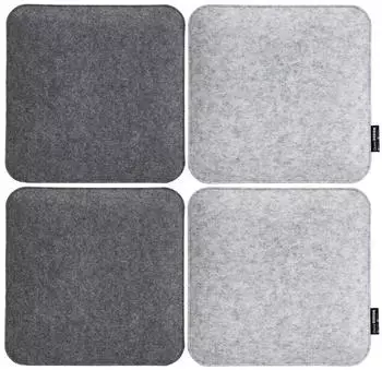 Dune Design Stuhlkissen eckig 35x35x3cm grau (S0V0P0AU)