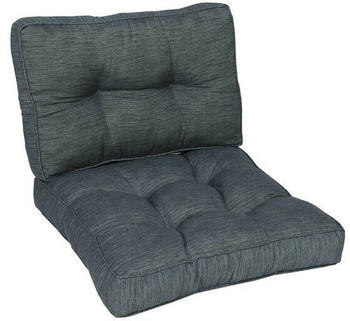 OUTLIV. Lounge-Ersatzkissen f. Mittelmodul 60cm Des. 802 Dunkelgrau