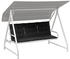 Kettler Auflage für Hollywoodschaukel Paradiso 3-teilig Polyester charcoal (0309924-8012)