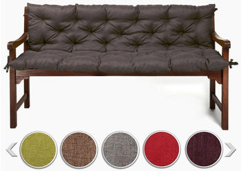 sunnypillow Sawana Polsterauflage Bankkissen 170 x 40 x 40 cm anthrazitPolyester