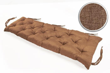 sunnypillow Sawana Polsterauflage Bankkissen 180 x 60 cm Polyester braun