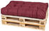 TexDeko Palettenkissen bordeaux 120 cm x 80 cm x 18 cm (S0I2Q0TCZ9S)