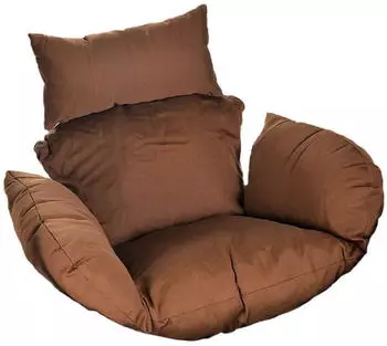 Home Deluxe Kissen für CIELO Polyrattan Hängesessel grau/braun