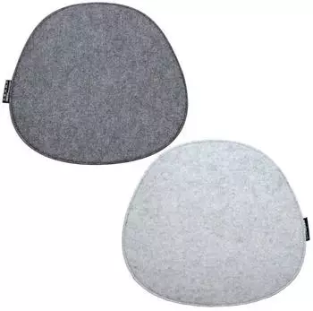 Dune Design Stuhlkissen oval 40x37cm grau (S0Q0P0EV)