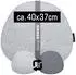 Dune Design Stuhlkissen oval 40x37cm grau (S0Q0P0EV)