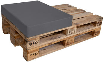 TexDeko Halbes Palettenkissen 60x80x12cm grau (HPK-60-80-12-GR)