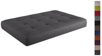sunnypillow Sitzkissen Palettenkissen gesteppt 120x60x15cm anthrazit (S0O2T078PJB)