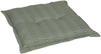 GO-DE Hockerauflage 50x7x50cm Muster grün (30304812-0)