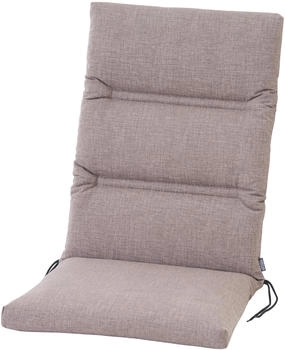 Siena Garden Comfort Gartenstuhlauflage Mittellehner 48x110cm Mischgewebe Taupe