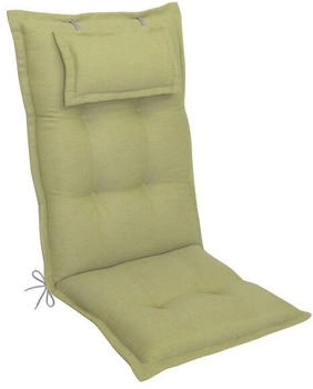 KETTtex Capri Gartenstuhlauflage Hochlehner 50x123cm Kunstfaser Grün KETTtex Capri Gartenstuhlauflage Hochlehner 50x123cm Kunstfaser Grün