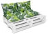 Amilian Palettenkissen Set 120x60 cm+ 2x40x60cm