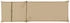 sunnypillow Liegenauflage OXFORD 190 x 60 cm Beige