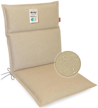 Herlag Niedriglehner Gartenstuhlauflage Bea 100x50x4,5cm Champagner