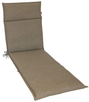 Herlag Liegenauflage Bea 190x60x4,5cm Taupe