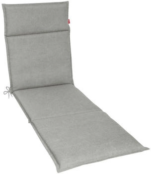 Herlag Liegenauflage Bea 190x60x4,5cm Silbergrau