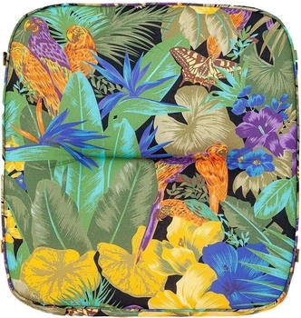 Kettler Auflage Hocker Kreta 8194 Papagei 50x50x9 cm Sitzkissen (P01098-8194)