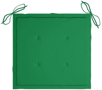 vidaXL Gartenstuhl-Kissen 4 Stk. Grün 50x50x3 cm Oxford-Gewebe (314048)