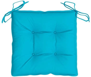 vidaXL Stuhlkissen 6 Stk. T&uuml;rkis 50x50x7 cm Oxford-Gewebe (361563)