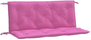 vidaXL Gartenbank-Auflagen 2 Stk. Rosa 120x50x7 cm Stoff (361695)