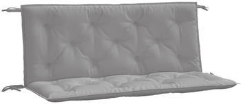 vidaXL Gartenbank-Auflagen 2 Stk. Grau 120x50x7 cm Oxford-Gewebe (361679)