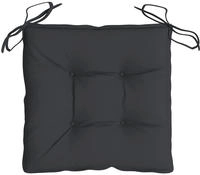 vidaXL Palettenkissen 4 Stk. Schwarz 50x50x7 cm Oxford-Gewebe