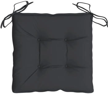 vidaXL Palettenkissen 4 Stk. Schwarz 50x50x7 cm Oxford-Gewebe (361529)