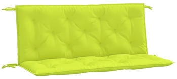 vidaXL Gartenbank-Auflagen 2 Stk. Hellgr&uuml;n 120x50x7 cm Oxford-Gewebe (361689)