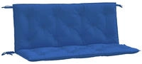 vidaXL Gartenbank-Auflagen 2 Stk. Blau 120x50x7 cm Oxford-Gewebe