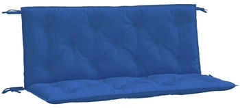 vidaXL Gartenbank-Auflagen 2 Stk. Blau 120x50x7 cm Oxford-Gewebe (361688)